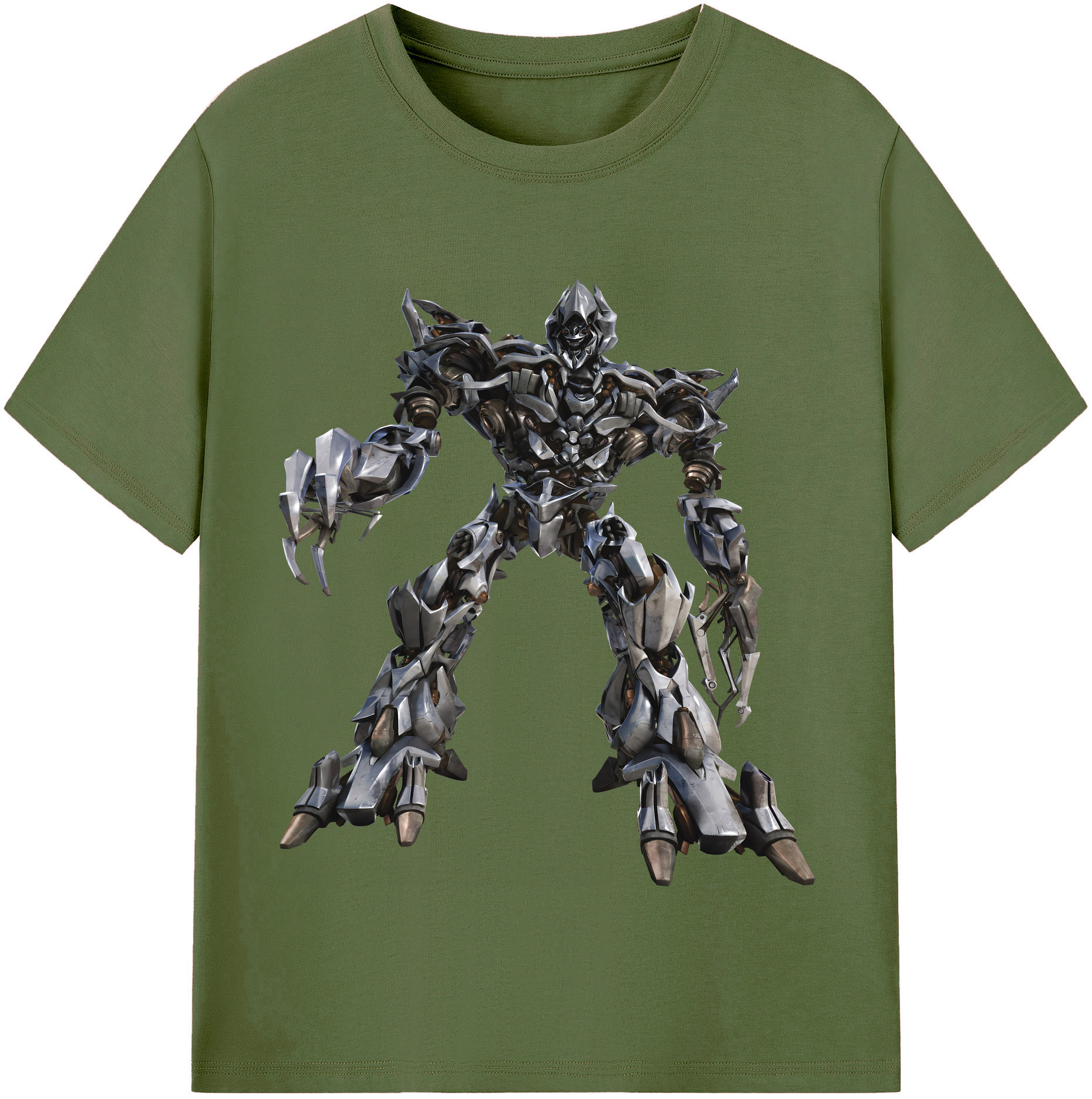 （画像用） Transformers トランスフォーマー 綿100％半袖Tシャツ（フロントプリント）